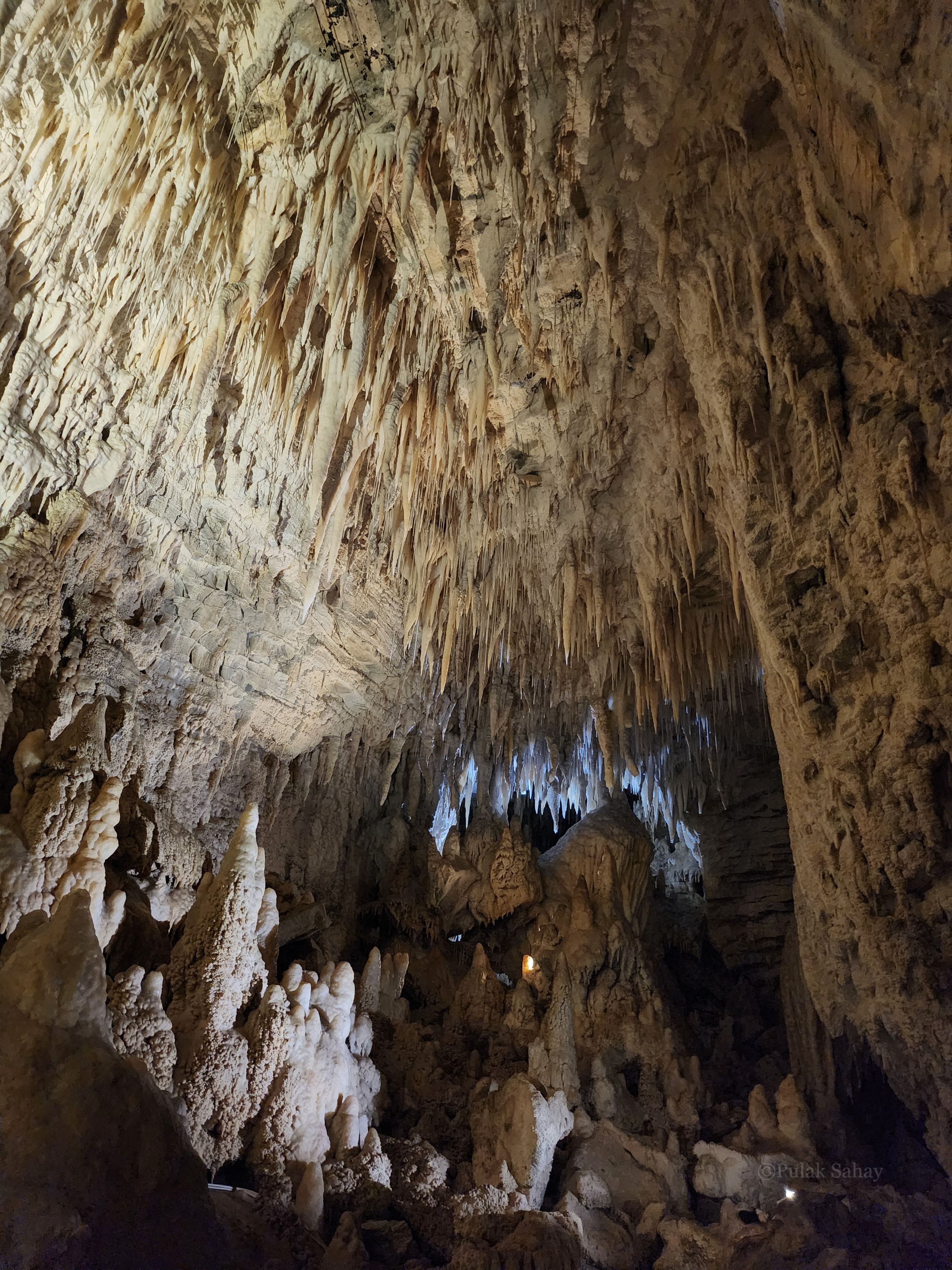 Cave with Stalactites and Stalagmites
